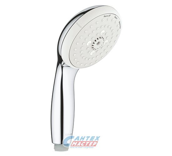 Душевая лейка Grohe New Tempesta 100 мм 3 режима, 9,5 л/мин хром 28419002