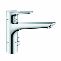 Смеситель для кухни/мойки KLUDI MIX, однорычажный, поворотный, латунный,  длина излива 240 мм, латунь, цвет хром