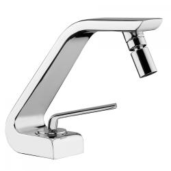 Смеситель для биде Webert Wolo, для унитаза/биде, однорычажный, неповоротный, длина 136 мм, латунь, цвет хром