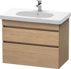 Тумба под раковину для консоли/столешницы Duravit DuraStyle 90х47,8х51,2 см, подвесная, ДСП, цвет: дуб европейский, 2 выдвижных ящика, прямоугольная