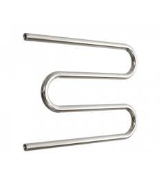 Полотенцесушитель Двин M 50/70, водяной (1" К0 Полированный), боковое подключение, нержавеющая сталь, настенный, форма М-образная, цвет хром