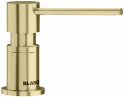 Дозатор для жидкого мыла BLANCO Lato satin gold 31,4х3,4 см, встраиваемый, для кухонных моек, нержавеющая сталь, цвет золотой , емкость дозатора объемом 0,3 л, устанавливается на мойку