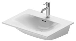 Раковина DURAVIT Viu 63х49х18,5 см, подвесная, прямоугольная, санфарфор, цвет белый, без отверстия под смеситель, слив/перелив