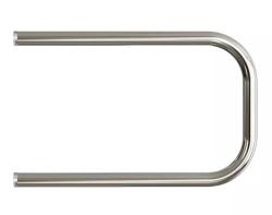 Полотенцесушитель Двин P 32/50, водяной (1" К0  Полированный), боковое подключение, нержавеющая сталь, настенный, форма U-образная, цвет хром, к отоплению и ГВС, для отопления, обогрева в ванной