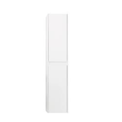 Пенал BelBagno Kraft, 33х30х160 см, подвесной, левый, 2 распашные двери/2 полки внутри, механизм доводчика, цвет белый матовый, в ванную комнату