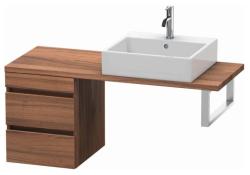 Тумба/шкафчик для консоли/столешницы Duravit DuraStyle под раковину 40х54,8х51,2 см, подвесная, ДСП, цвет: орех, 2 выдвижных ящика, прямоугольная