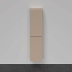 Пенал Duravit D-Neo, 40x36x176 см, подвесной, (правый), с распашной дверцей/одностворчатый, с 5 стеклянными полками, цвет: лен, в ванную комнату