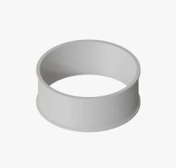 Уплотнение Okseler D100 под хомут, белый, пвх