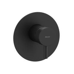 Смеситель для душа Ravak Espirit, встраиваемый, однорычажный, без излива/без душевого набора, керамический, латунь, цвет черный матовый