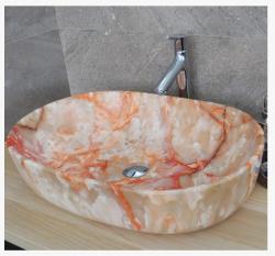 Раковина для ванной CeramaLux MNC 174 60х15х40 накладная, овальная, керамическая/фарфоровая, цвет светло-коричневый, без отверстия под смеситель, без слива-перелива