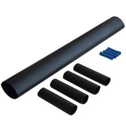 Комплект термоусадочных трубок Aquario "TERMOJUNCT" 4*2,5 мм2 применяться для механической защиты и изоляции проводов 6560