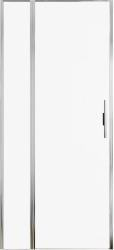 Душевая дверь Allen Brau Priority 900х2000х6 мм распашная, прозрачное стекло/профиль хром, в нишу, универсальная установка Душевая дверь Allen Brau Priority 900х2000х6 мм распашная, прозрачное стекло/профиль хром, в нишу, универсальная установка