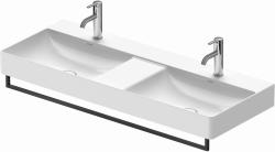 Полотенцедержатель DURAVIT DuraSquare для раковины, одинарный, на раковину, неповоротный, 113,9 см, металлический, форма квадратная, для полотенец, в ванную/туалет, цвет матовый черный, для умывальника