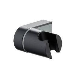 Держатель для душевой лейки Splenka S470.41.06 поворотный, черный, ABS пластик