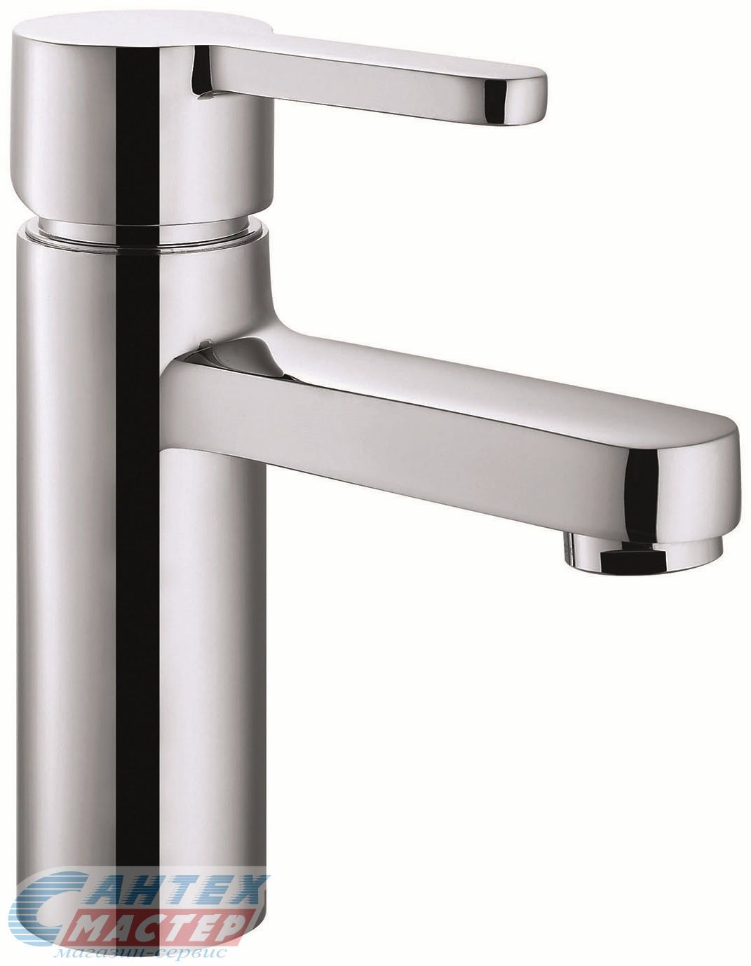 Смеситель для раковины/умывальника Olives TORRES 17100TR однорычажный, неповоротный, керамический картридж, длина излива 99 мм, латунь, цвет хром