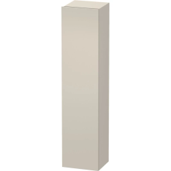 Пенал Duravit DuraStyle, 40x36x180 см, подвесной, (правый), с дверцей, с полкой, со стеклянными полками, цвет: серо-коричневый, в ванную комнату