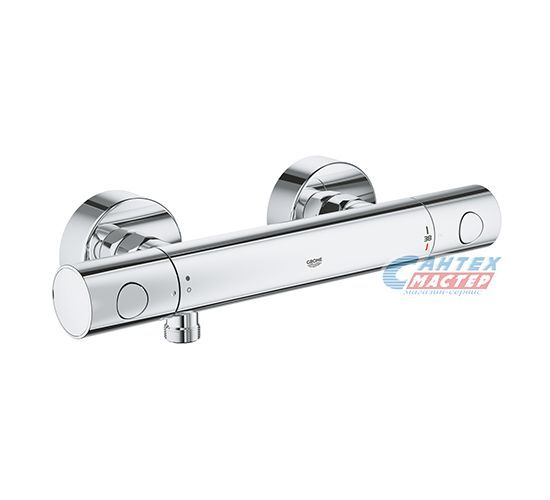 Смеситель для душа Grohe Grohtherm 1000 Cosmopolitan M термостатический, хромированный, настенный, без излива/шланга/лейки, латунь хром
