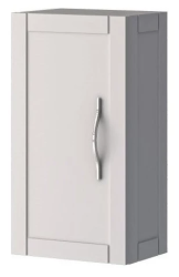 Шкаф Cezares Tiffany, 30х20х55 см, подвесной, (правый/левый/универсальный), 1 распашная дверца, цвет белый матовый, в ванную комнату, правосторонний/левосторонний/универсальный