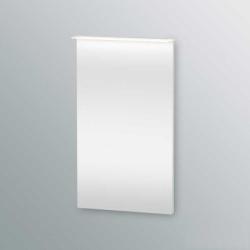 Зеркало Duravit Happy D.2, 50х86х10,5 см с LED/ЛЕД-подсветкой, прямоугольное, подвесное/настенное, цвет рамы: белый глянец, сенсорный выключатель, диммер, для ванной