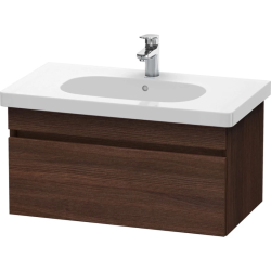 Тумба под раковину для консоли/столешницы Duravit DuraStyle 80х54,8х51,2 см, подвесная, ДСП, цвет: каштан темный, 1 выдвижной ящик, прямоугольная