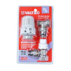 Комплект терморегулирующего оборудования VALTEC угловой 1/2" VT.045.N.04