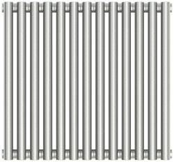 Радиатор отопления Сунержа Эстет-11 500х585 13 секций, цвет сатин, универсальное подключение, нержавеющая сталь, трубчатый