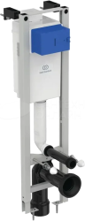 Инсталляция Ideal Standard Prosys Eco Frame узкая, без клавиши смыва, система для подвесного унитаза, со скрытым смывным бачком (бак), комплект, размеры рамы (каркас) 1150х300х210 мм, подвод воды вверху по центру