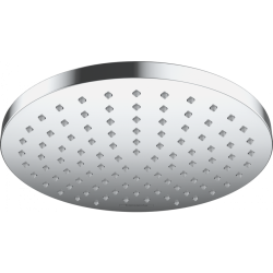 Верхний душ Hansgrohe Vernis Blend 200 1jet LowPressure, настенный/потолочный, круглый, с 1 режимом: Rain, размер 20,5 см, латунь/пластик, цвет хром