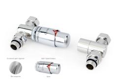 Автоматический терморегулятор Сунержа прямой G 1/2" НР х G 3/4" набор