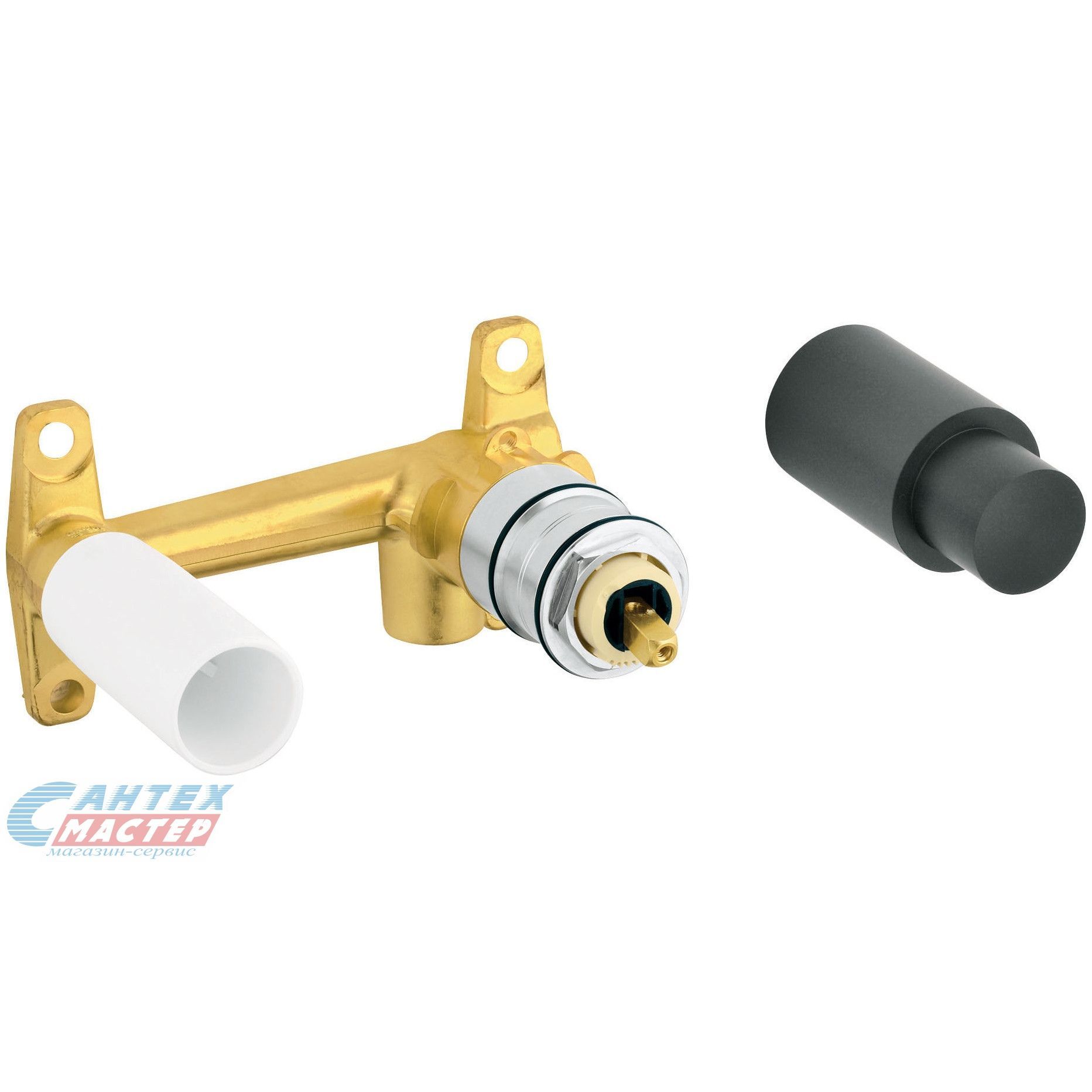 Скрытая часть Grohe для смесителя унив. на 2 отверстия 32635000