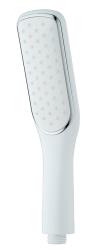 Лейка душевая Melodia Standard 55х130 мм L240 мм ручная, прямоугольная, 1 режим, белая, ABS пластик, для душа/ванной MKP26101_wt Лейка душевая Melodia Standard 55х130 мм L240 мм ручная, прямоугольная, 1 режим, белая, ABS пластик, для душа/ванной MKP26101_wt