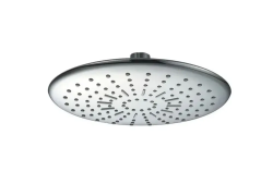 Тропический душ/лейка Haiba, круглый (дождь/верхний), 1 режим, пластик, цвет- хром, для душевой кабины/ванной/душевой системы