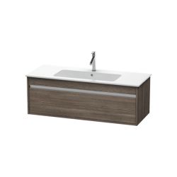Тумба под раковину для консоли/столешницы Duravit Ketho 120х55х42,6 см, подвесная, ДСП, цвет: сосна терра, 1 выдвижной ящик, для встраиваемой сверху раковины, прямоугольная