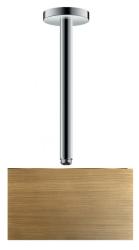 Потолочное подсоединение для верхнего душа Axor ShowerSolutions, удлинение 30 см, цвет: шлифованная бронза, латунный для душа/ванной/душевой кабины, на потолок, кронштейн, наружний монтаж