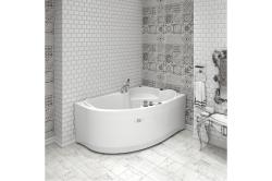 Панель фронтальная РАДОМИР к ванне Ирма 149х96 с креплением 149х56 см, акриловая, белая, (экран для ванны) асимметричная, фронтальная панель, правая