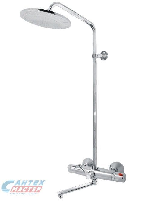 Душевая система Варион Самсон с жёсткой стойкой с термост. смесителем 1035865