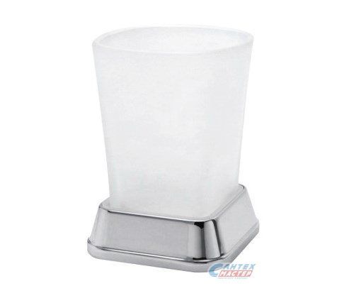 Стакан для зубных щеток Wasserkraft Amper K-5428 отдельно стоящий хром