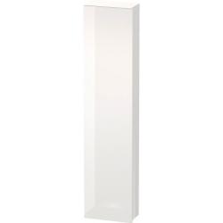 Пенал Duravit DuraStyle, 40x24x180 см, подвесной, (правый), с дверцей, с полкой, со стеклянными полками, цвет: белый глянец, в ванную комнату