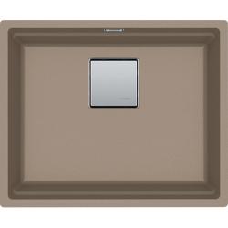 Мойка кухонная Franke KUBUS KNG 110-52, 56х46 см, врезная, искусственный гранит (Fragranite+), прямоугольная, цвет миндаль, без отверстия под смеситель, без крыла