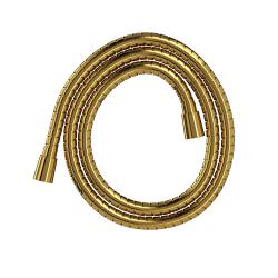 Шланг для душа Whitecross Y, 150 см, 1/2” и 1/2”  (золото) для душа/лейки/ванны, в металлической оплетке, без лейки