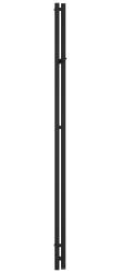 Полотенцесушитель Сунержа Нюанс 3.0 1800 правый, электрический, цвет матовый чёрный