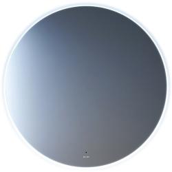Зеркало AM.PM X-Joy 100, 100х80 см, с LED/ЛЕД-подсветкой, округлое, с ИК-сенсорным выключателем, с косметическим зеркалом, для ванны, навесное/подвесное/настенное