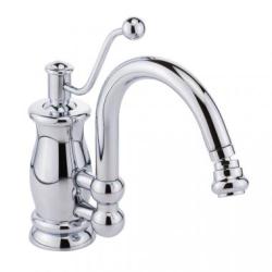 Смеситель для биде Migliore Vivaldi, однорычажный, поворотный, длина 181 мм, керамический картридж, латунь, цвет хром