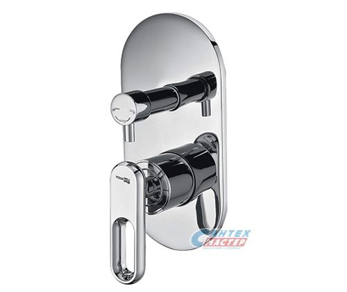 Смеситель для ванны и душа Wasserkraft Kammel 1841 хром 