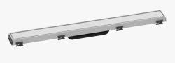 Решетка Hansgrohe RainDrain Match 70, с регулировкой по высоте для душевого трапа 65,5х8,1 см, цвет матовый белый, для душа в пол, нержавеющая сталь, прямоугольная