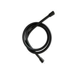 Шланг для душа Bravat, 150 см, 1/2” и 1/2”  для душа/лейки/ванны, без лейки, внутренняя резьба, ПВХ/пластик, цвет черный матовый