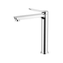 Смеситель для раковины/умывальника IDDIS Parker однорычажный, неповоротный, фиксированный, высокий, длина излива 160 мм высота 200 мм латунь, цвет хром