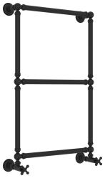 Полотенцесушитель Сунержа "Ренессанс 1304" 860х500 водяной, цвет матовый чёрный