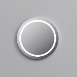 Зеркало Am.Pm X-Joy 500х500х30 см с LED/ЛЕД-подсветкой, круглое, с ИК- сенсором, выключатель сенсорный, для ванны, навесное/подвесное/настенное
