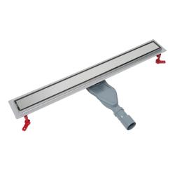 Водоотводящий желоб (Трап) IDDIS Perfex 800 мм, с двусторонней решеткой, цвет хром, горизонтальный выпуск и сифоном 360°, комбинированный затвор, выпуск 40/50 мм 975B8SB00DZ